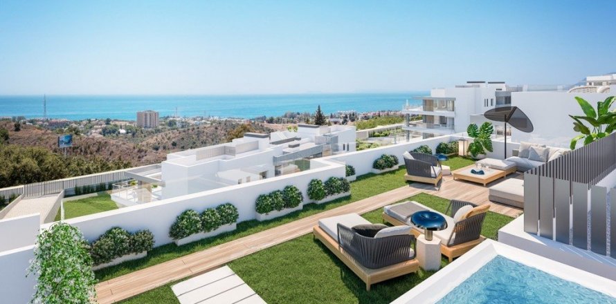 Kattohuoneisto Marbella, Malaga, Espanja 2 makuuhuonetta, 237.97 m2 No. 61049