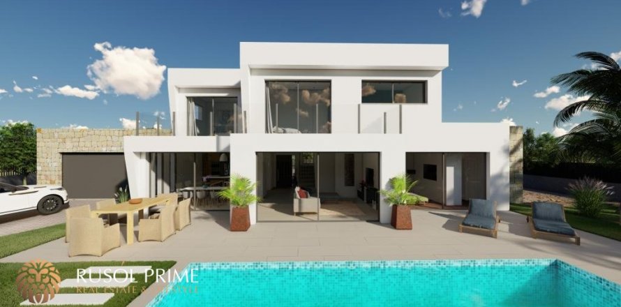 Villa à Calpe, Alicante, Espagne 4 chambres, 252 m2 No. 39562