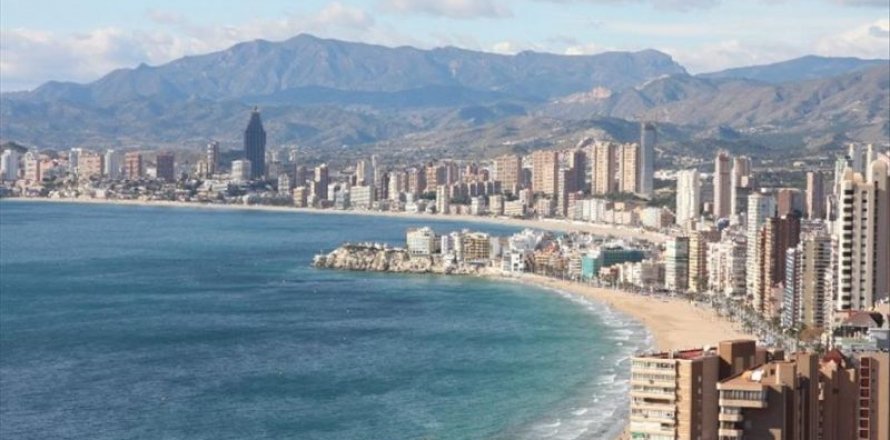 Apartment à Benidorm, Alicante, Espagne 1 chambre, 50 m2 No. 45900