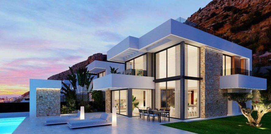 Villa à Finestrat, Alicante, Espagne 3 chambres, 416 m2 No. 42810