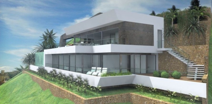 Villa à La Nucia, Alicante, Espagne 4 chambres, 597 m2 No. 44399