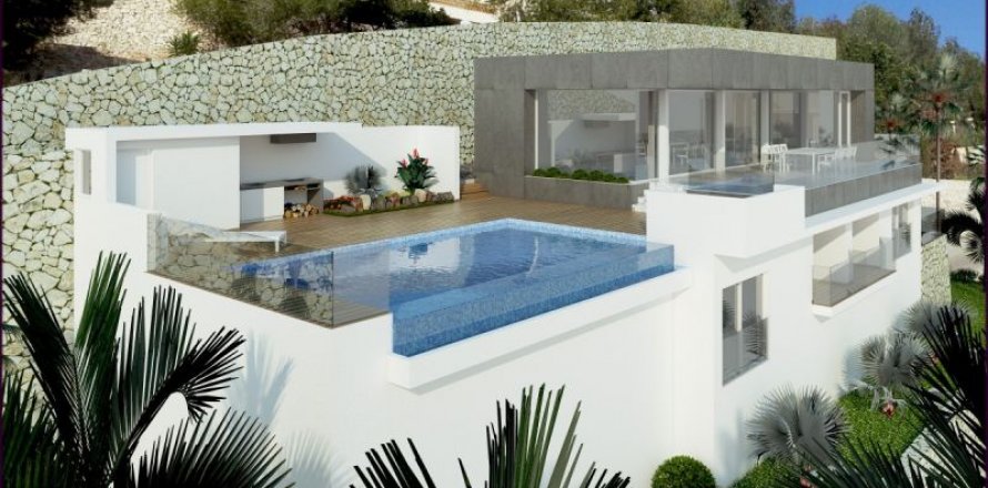 Villa à Benissa, Alicante, Espagne 4 chambres, 253 m2 No. 44356