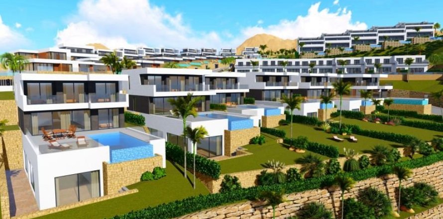 Villa à Finestrat, Alicante, Espagne 4 chambres, 301 m2 No. 42777