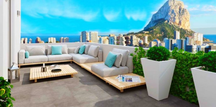 Penthouse à Calpe, Alicante, Espagne 2 chambres, 184 m2 No. 43510