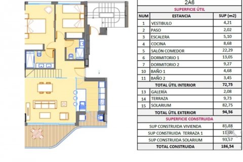 Penthouse à vendre à Alicante, Espagne, 2 chambres, 187 m2 No. 44718 - photo 10