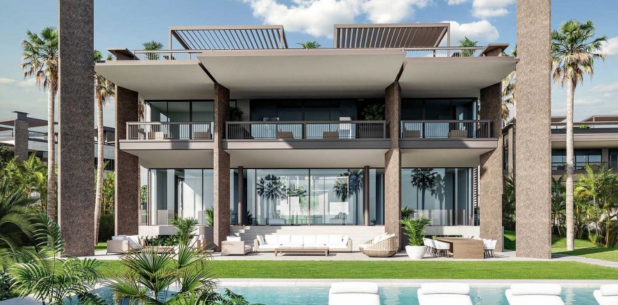 Villa en Palacetes de BanusMarbella, Malaga, Espagne 6 chambres, 1060 m2 No. 52489