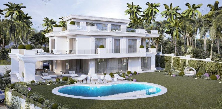 Villa à Estepona, Malaga, Espagne 5 chambres, 647 m2 No. 53417