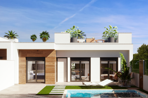Villa à vendre à Los Alcazares, Murcia, Espagne, 3 chambres, 90 m2 No. 58711 - photo 1