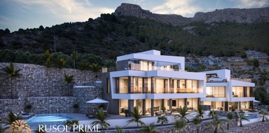 Villa a Calpe, Alicante, Spagna 4 camere da letto, 410 mq. N° 11741