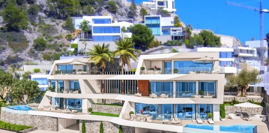 Villa Altea, Alicante, Spagna 4 camere da letto, 539 mq. N° 43576