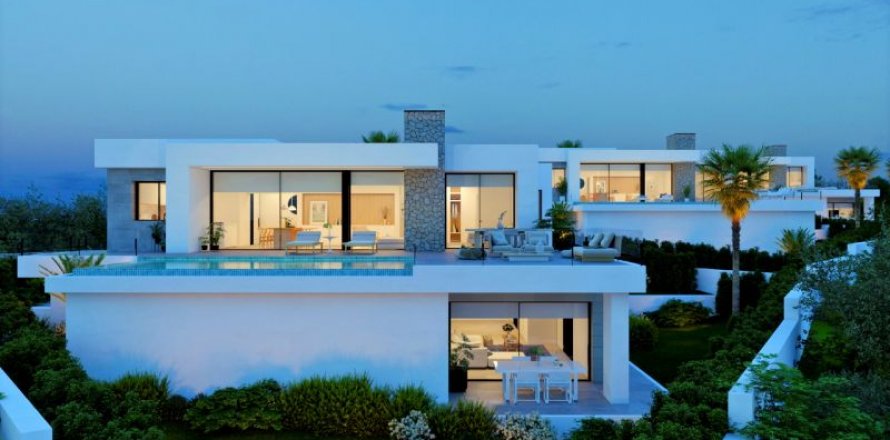Villa Cumbre Del Sol, Alicante, Spagna 3 camere da letto, 328 mq. N° 42094