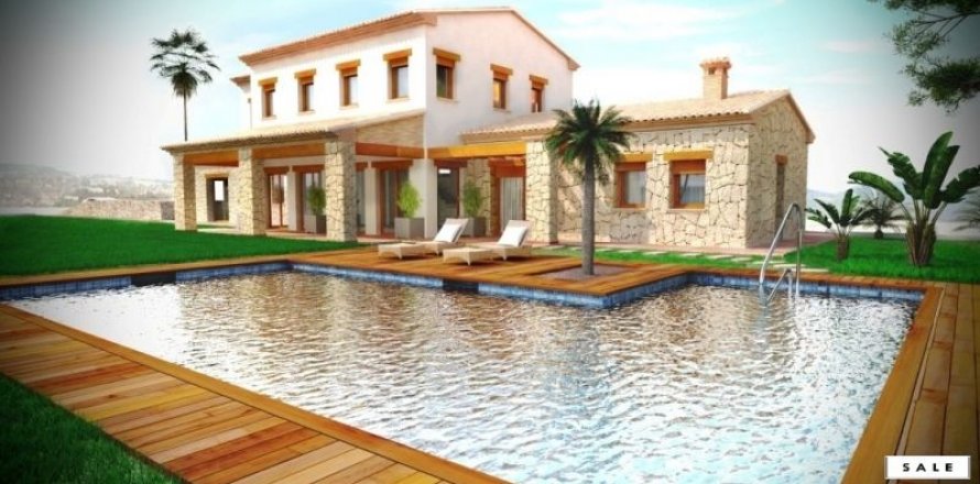Villa Benissa, Alicante, Spagna 4 camere da letto, 476 mq. N° 44087