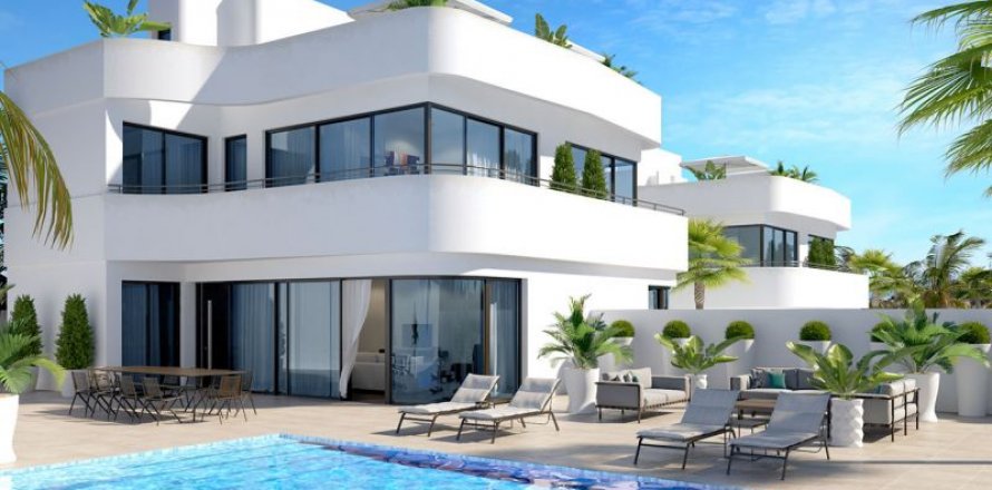 Villa Guardamar del Segura, Alicante, Spagna 4 camere da letto, 260 mq. N° 44934