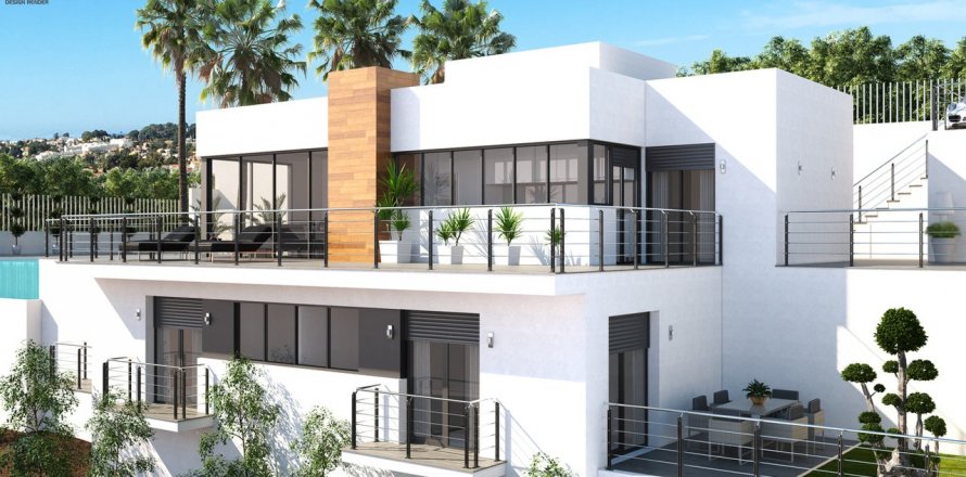 Villa Denia, Alicante, Spagna 4 camere da letto, 285 mq. N° 50163