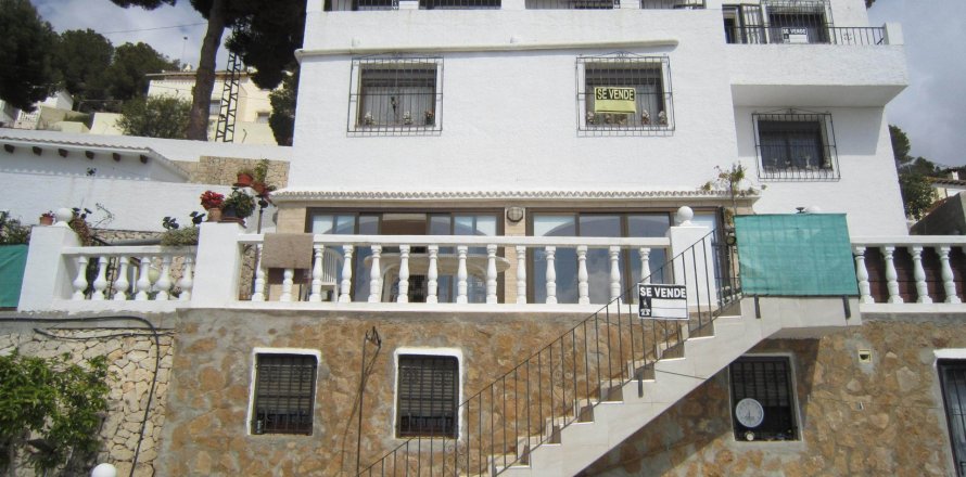 Villa Moraira, Alicante, Spānijā 3 istabas, 459 m2 Nr. 24920