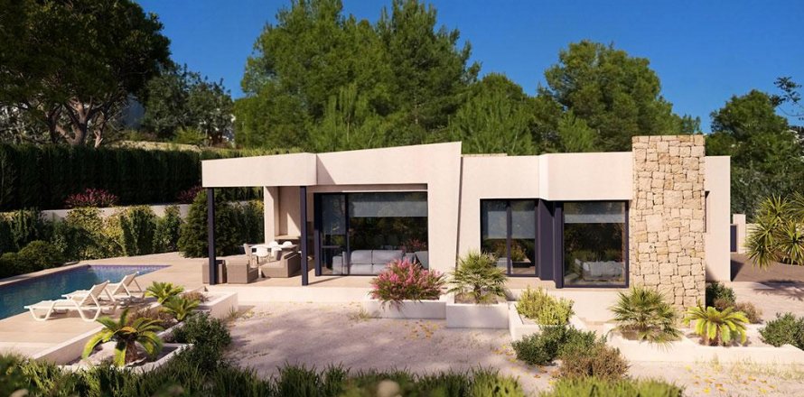 Villa Benissa, Alicante, Spānijā 3 istabas, 120 m2 Nr. 36976