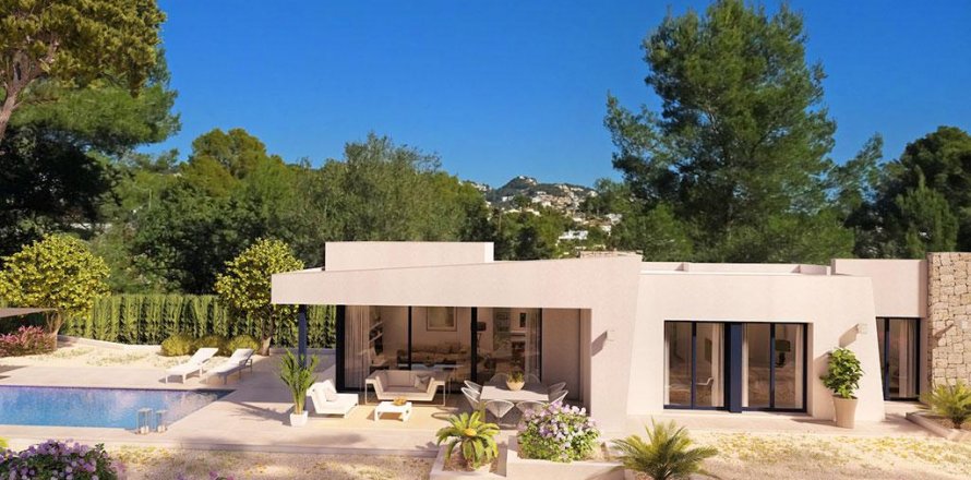 Villa Benissa, Alicante, Spānijā 3 istabas, 125 m2 Nr. 36982
