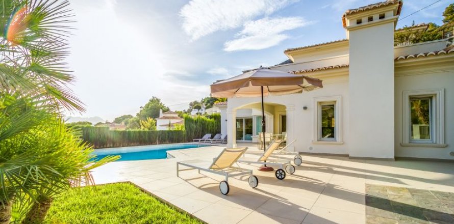 Villa Moraira, Alicante, Spānijā 4 istabas, 373 m2 Nr. 41940