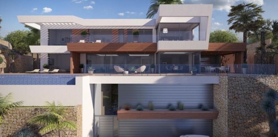 Villa Moraira, Alicante, Spānijā 4 istabas, 450 m2 Nr. 43633