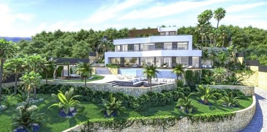Villa Benissa, Alicante, Spānijā 4 istabas, 511 m2 Nr. 42959