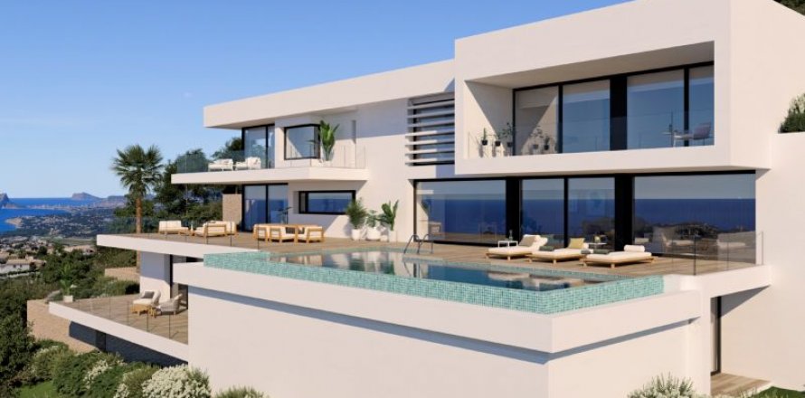 Villa Cumbre Del Sol, Alicante, Spānijā 4 istabas, 1.08 m2 Nr. 42592