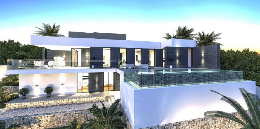 Villa Moraira, Alicante, Spānijā 3 istabas, 364 m2 Nr. 44991