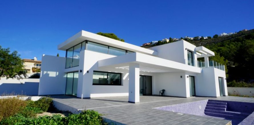 Villa Moraira, Alicante, Spānijā 4 istabas, 200 m2 Nr. 43528