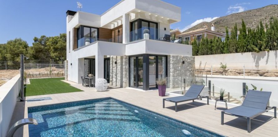 Villa Finestrat, Alicante, Spānijā 3 istabas, 297 m2 Nr. 42718
