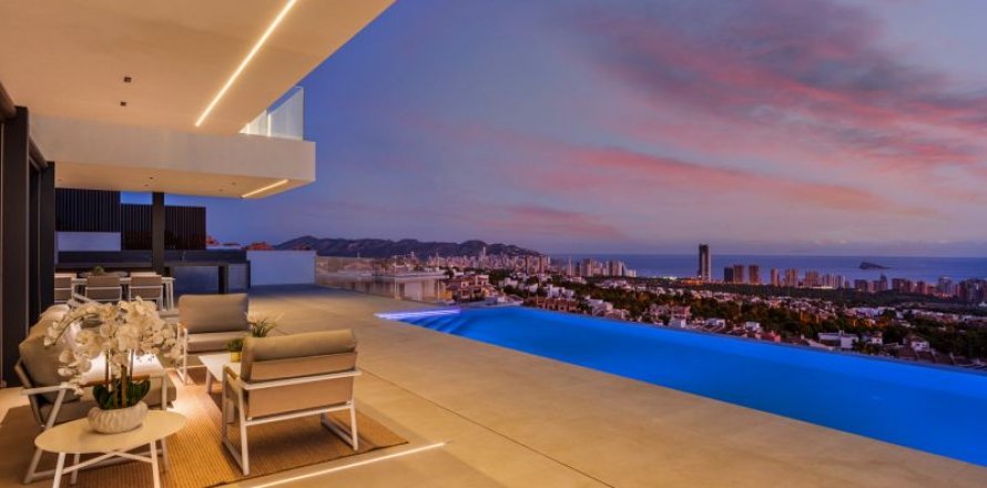 Villa Finestrat, Alicante, Spānijā 5 istabas, 615 m2 Nr. 42754