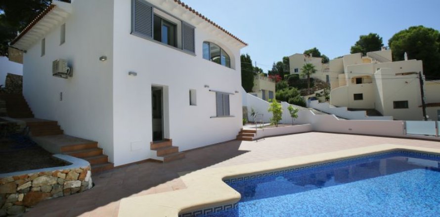 Villa Moraira, Alicante, Spānijā 3 istabas, 109 m2 Nr. 42448