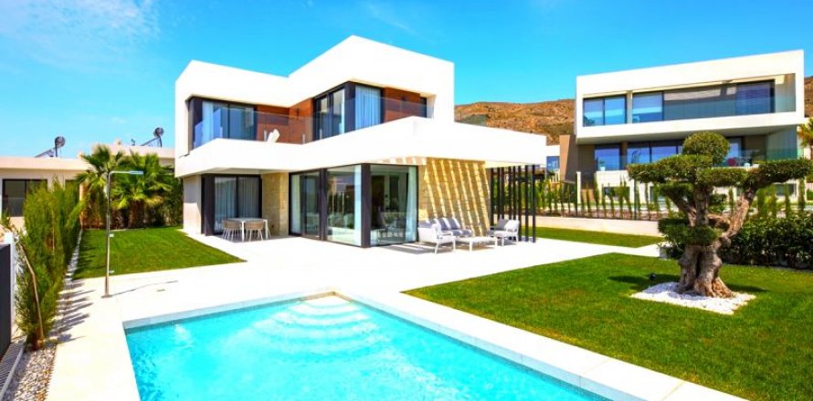 Villa Finestrat, Alicante, Spānijā 3 istabas, 200 m2 Nr. 42942
