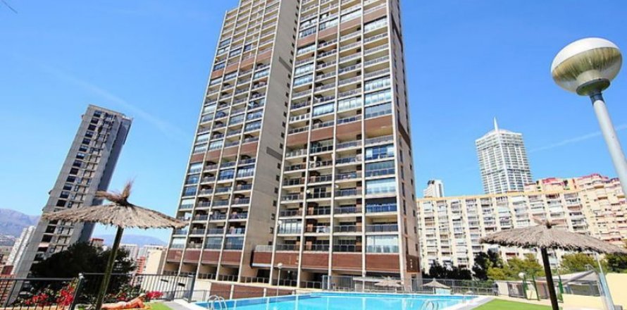 Dzīvoklis Benidorm, Alicante, Spānijā 1 istaba, 65 m2 Nr. 44772