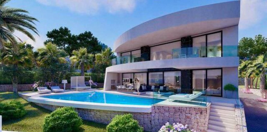 Villa Moraira, Alicante, Spānijā 3 istabas, 350 m2 Nr. 42920