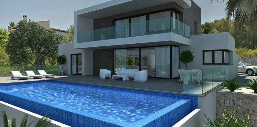 Villa Moraira, Alicante, Spānijā 3 istabas, 200 m2 Nr. 43754