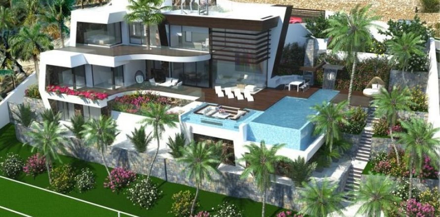 Villa Benissa, Alicante, Spānijā 5 istabas, 470 m2 Nr. 45290