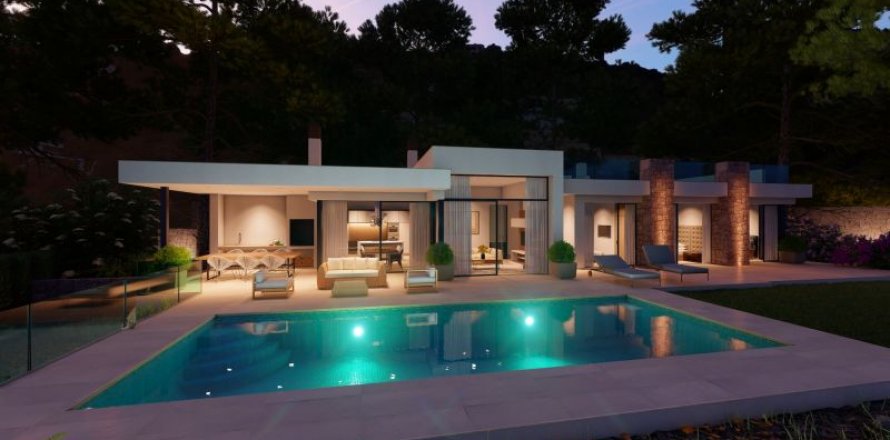 Villa Benissa, Alicante, Spānijā 3 istabas, 562 m2 Nr. 42155