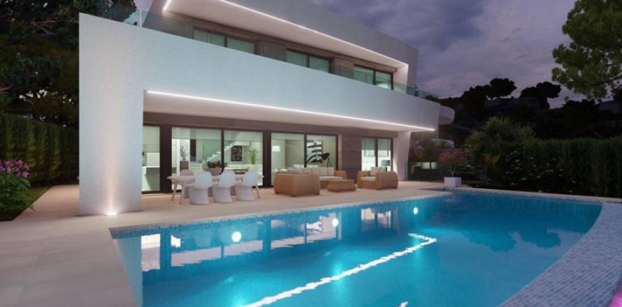 Villa Moraira, Alicante, Spānijā 4 istabas, 411 m2 Nr. 42744