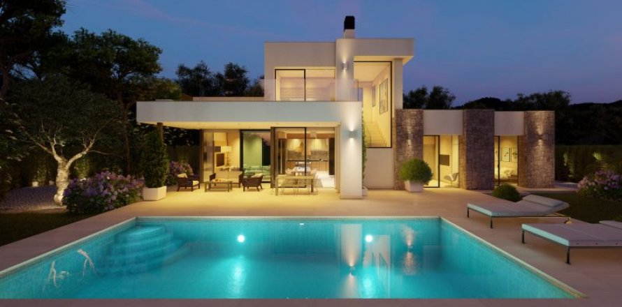 Villa Benissa, Alicante, Spānijā 3 istabas, 392 m2 Nr. 42731