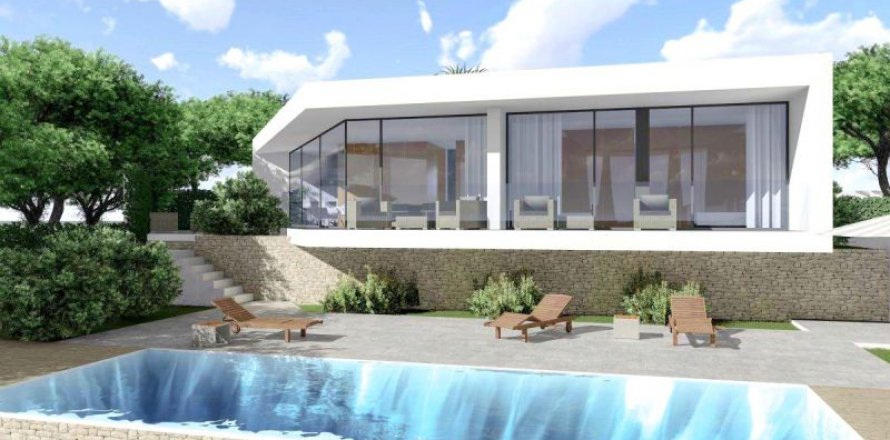 Villa Benissa, Alicante, Spānijā 2 istabas, 124 m2 Nr. 43916