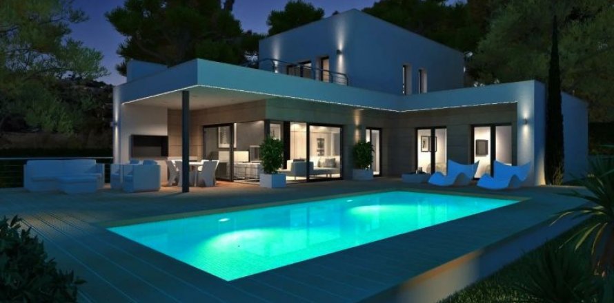 Villa Moraira, Alicante, Spānijā 3 istabas, 177 m2 Nr. 43772