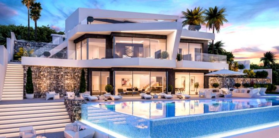 Villa Benissa, Alicante, Spānijā 4 istabas, 455 m2 Nr. 42972