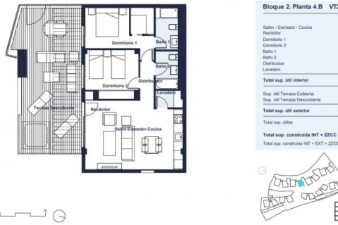 Penthauss pārdošanā Altea, Alicante, Spānijā 2 istabas, 125 m2 Nr. 42886 - attēls 6