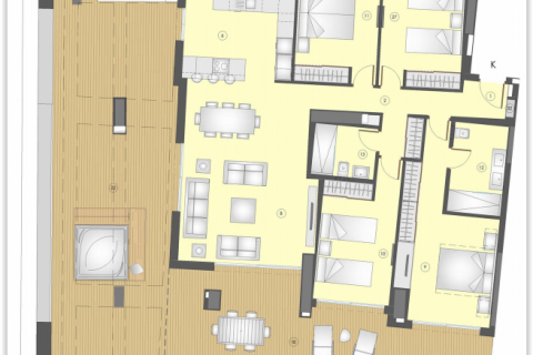 Dzīvoklis pārdošanā Benidorm, Alicante, Spānijā 4 istabas, 269 m2 Nr. 43813 - attēls 9