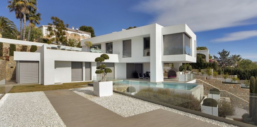 Villa Moraira, Alicante, Spānijā 4 istabas, 322 m2 Nr. 44009