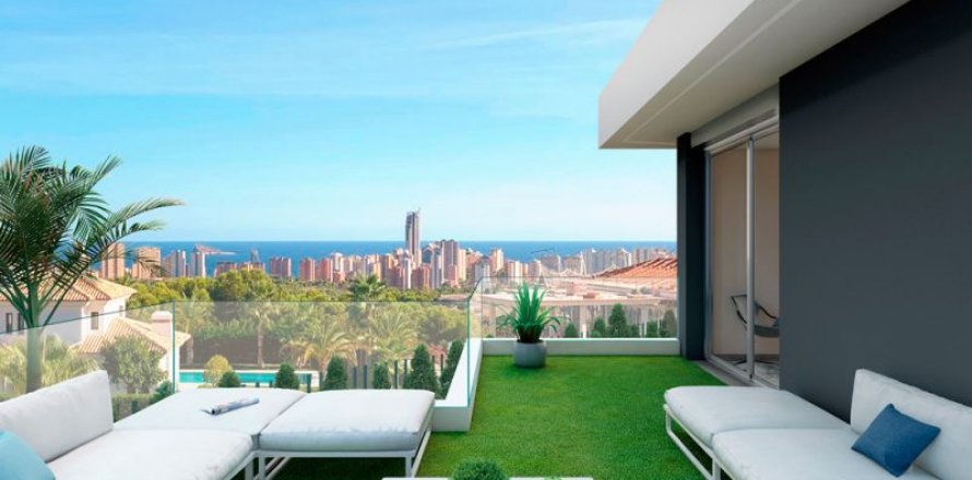 Villa Finestrat, Alicante, Spānijā 3 istabas, 207 m2 Nr. 41485