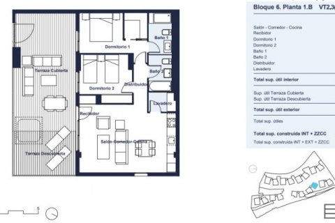 Dzīvoklis pārdošanā Altea, Alicante, Spānijā 2 istabas, 136 m2 Nr. 42904 - attēls 6