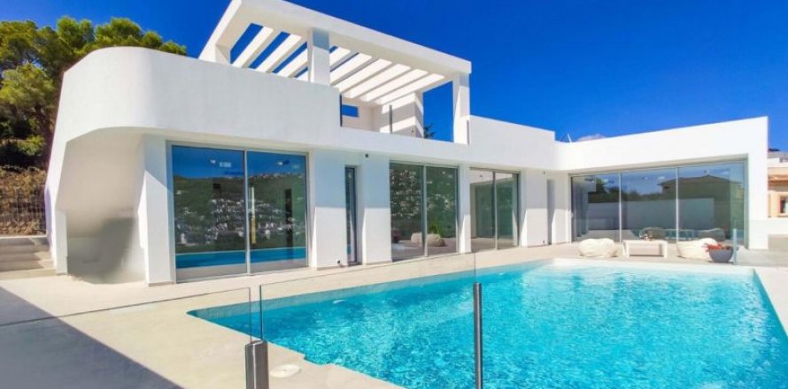 Villa Moraira, Alicante, Spānijā 3 istabas, 492 m2 Nr. 44290