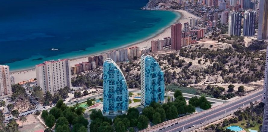 Dzīvoklis Benidorm, Alicante, Spānijā 2 istabas, 126 m2 Nr. 43789