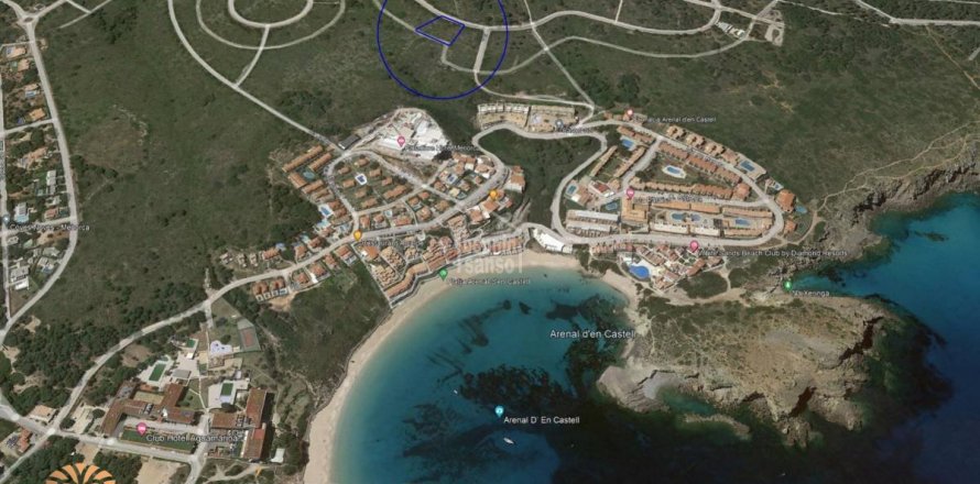 Zemes gabals Es Mercadal, Menorca, Spānijā 2545 m2 Nr. 46950