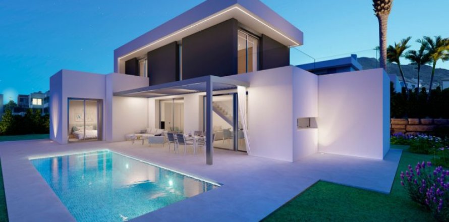 Villa Finestrat, Alicante, Spānijā 3 istabas, 207 m2 Nr. 41482